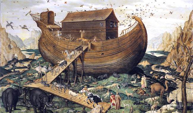 Noah's Ark on mount Ararat