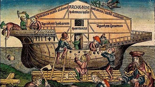 Nuremberg's chronicle - Noah's Ark