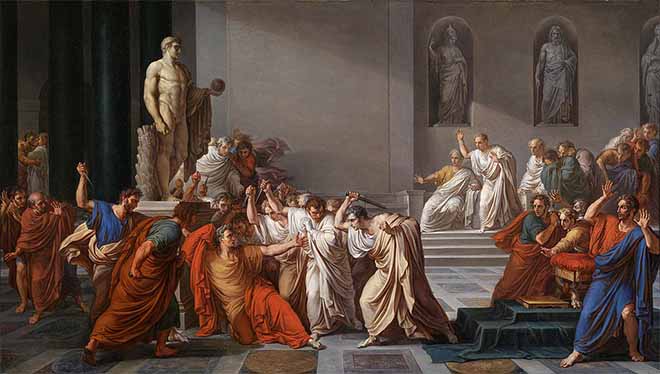 Assassination of Julius Caesar - Curia of Pompey