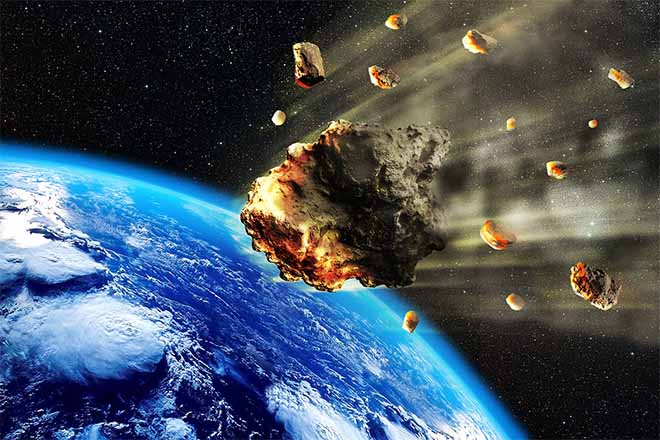 Asteroid heading towards Earth