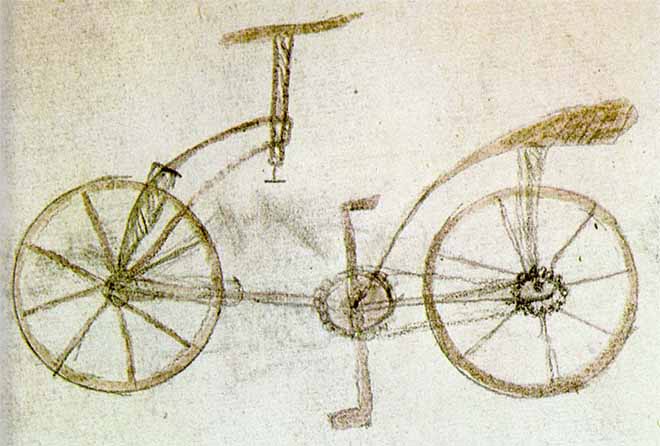 Bicycle of Leonardo da Vinci