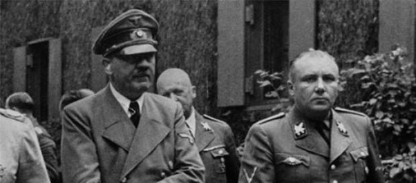 Martin Bormann and Hitler