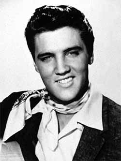 Portrait Elvis Presley