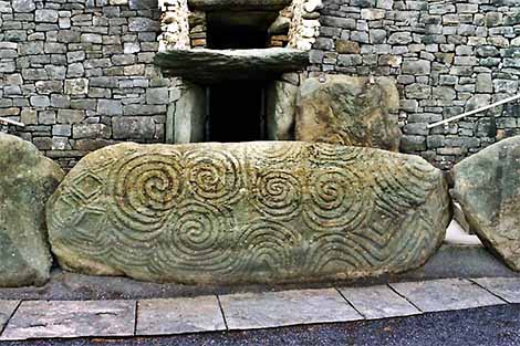 Newgrange spirals