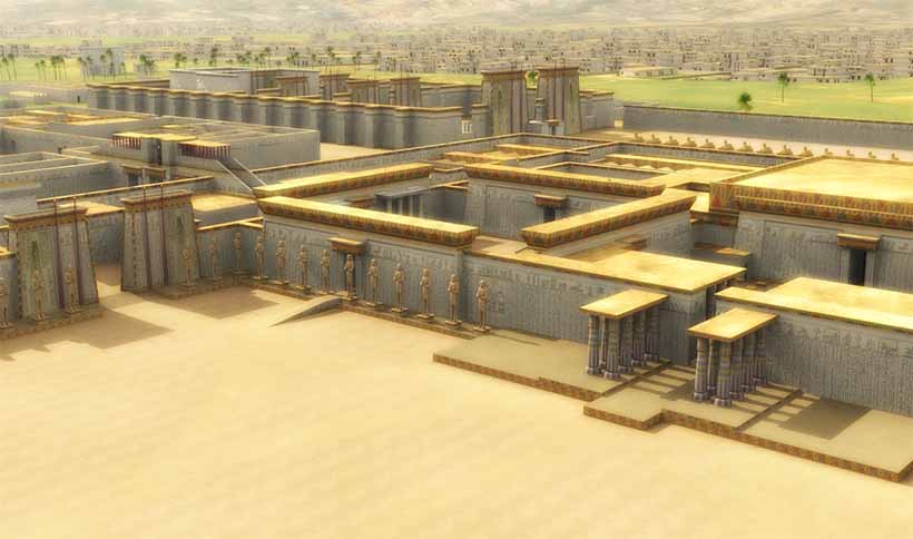 Tell el Amarna - Akhenaten religious capital